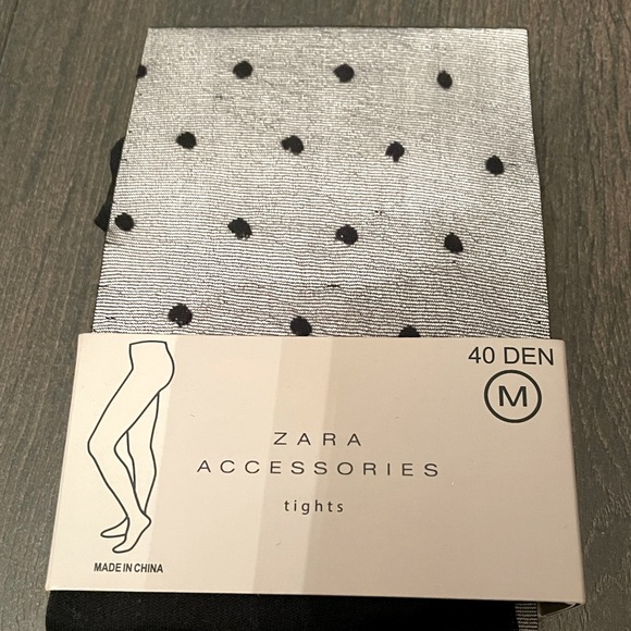Zara polka dot tights - Picture 2 of 3